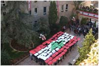 في جبيل احتفلوا بذكرى الاستقلال LAU طلاب ال
