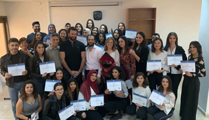 طلاب السياحة في اللبنانية أنهوا التدريب وامتحان الاتحاد الدولي للنقل الجوي بنجاح متميز