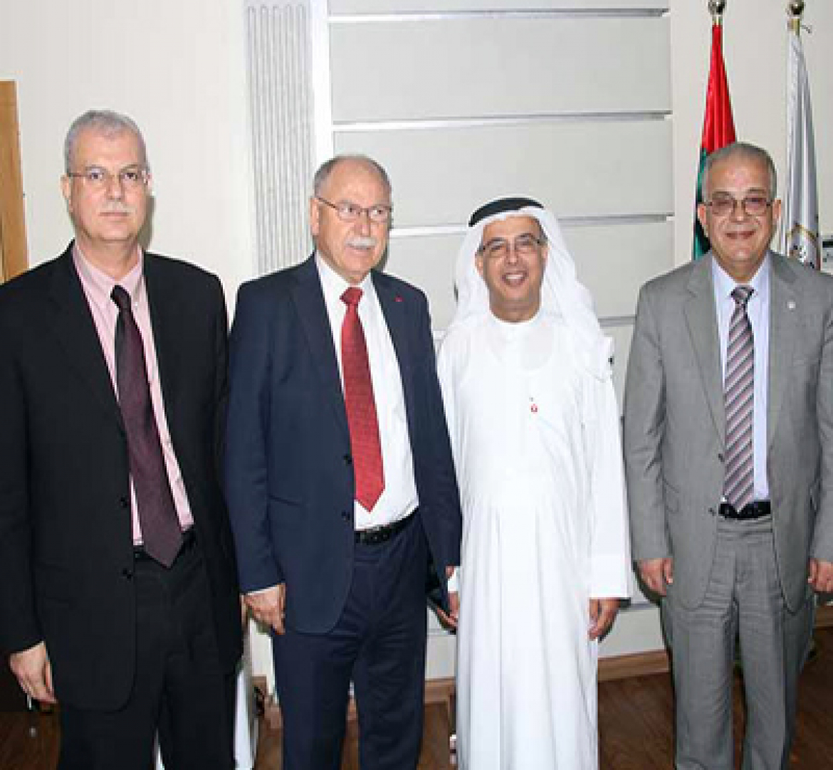 AURAK Receives Visit from Association of Arab Universities