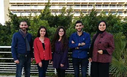 طلاب من ماستر العلوم الجيولوجية في كلية العلوم يشاركون في مسابقة دولية في البحرين